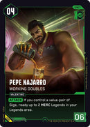 Image for Pepe Najarro - Working Doubles (086) (Welcome to Night City - Retail) - Cyberpunk TCG