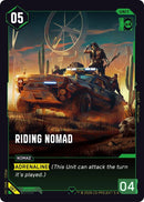 Image for Riding Nomad (087) (Welcome to Night City - Retail) - Cyberpunk TCG