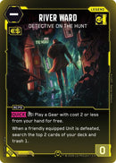 Image for River Ward - Detective on the Hunt (Rare) (039) (Welcome to Night City - Retail) - Cyberpunk TCG