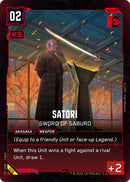 Image for Satori - Sword of Saburo (026) (Welcome to Night City - Retail) - Cyberpunk TCG