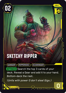 Image for Sketchy Ripper (054) (Welcome to Night City - Retail) - Cyberpunk TCG