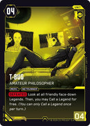 Image for T-Bug - Amateur Philosopher (055) (Welcome to Night City - Retail) - Cyberpunk TCG