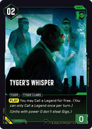 Image for Tyger's Whisper (090) (Welcome to Night City - Retail) - Cyberpunk TCG