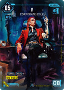 Image for V - Corporate Exile (B006) (Box Toppers - Beta) - Cyberpunk TCG
