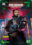 Image for Goro Takemura - Hands Unclean (003) (Box Toppers - Retail) - Cyberpunk TCG