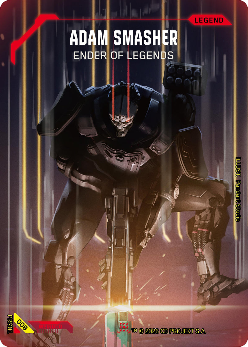 Image for Adam Smasher - Ender of Legends (008) (Set 1 Promos) - Cyberpunk TCG
