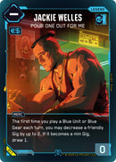 Image for Jackie Welles - Pour One Out For Me (011) (The Heist - Retail Starter Deck) - Cyberpunk TCG