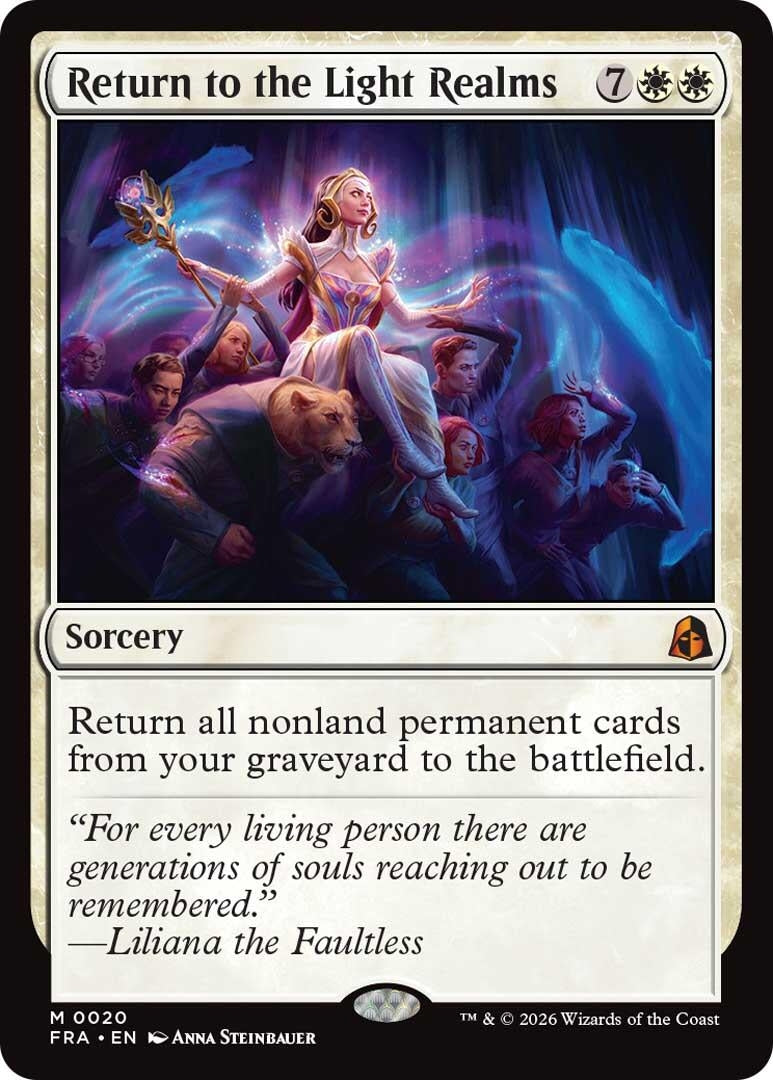 Image for Return to the Light Realms (20) (Reality Fracture) (FRA) - Magic: The Gathering