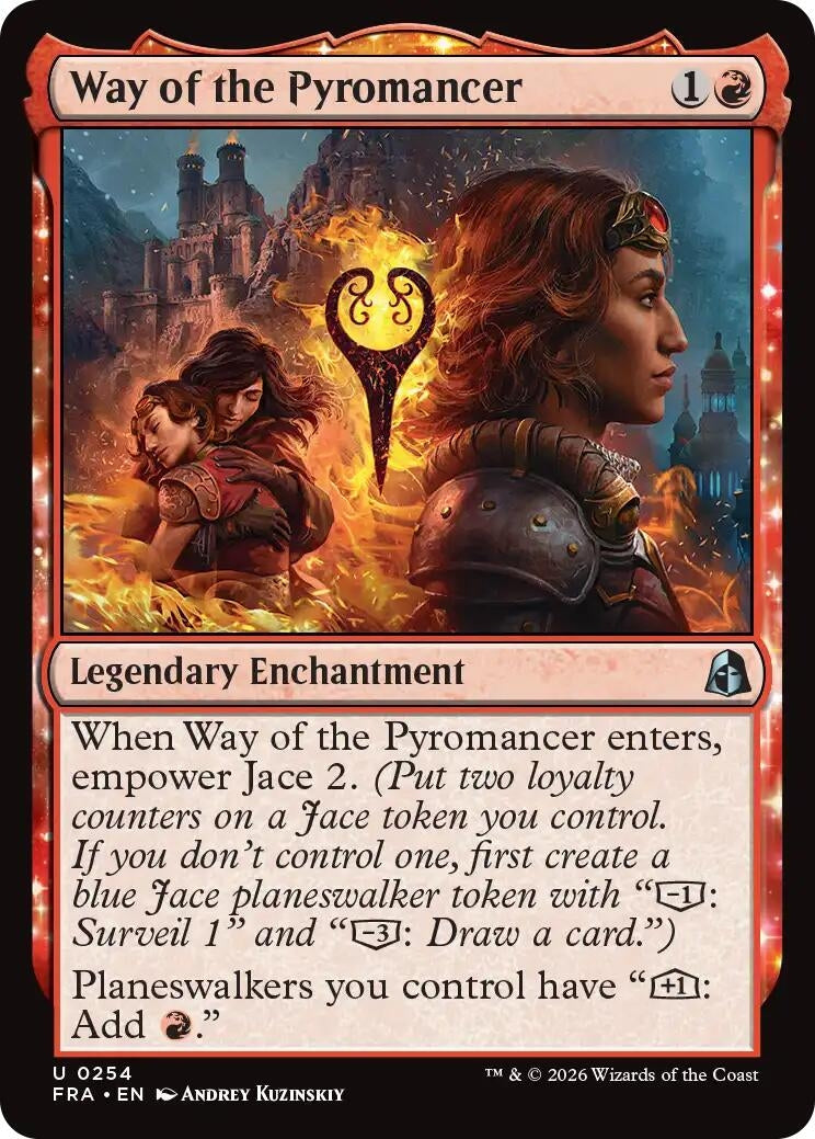 Image for Way of the Pyromancer (254) (Reality Fracture) (FRA) - Magic: The Gathering
