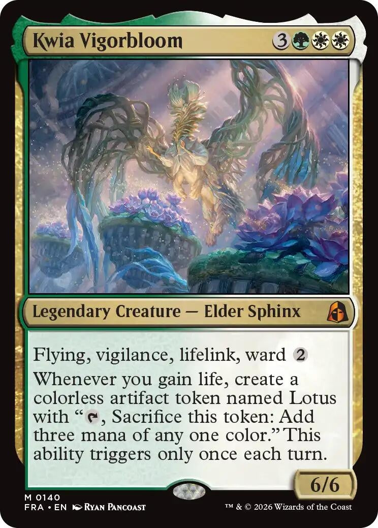 Image for Kwia Vigorbloom (140) (Reality Fracture) (FRA) - Magic: The Gathering