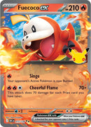Image for Fuecoco ex (015/128) (ME: 30th Celebration) (30C) - Pokemon