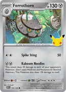 Image for Ferrothorn (104/128) (ME: 30th Celebration) (30C) - Pokemon