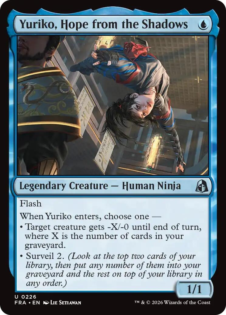 Image for Yuriko, Hope from the Shadows (226) (Reality Fracture) (FRA) - Magic: The Gathering
