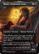 Image for Winter, Tormented Loner (Borderless) (307) (Reality Fracture) (FRA) - Magic: The Gathering
