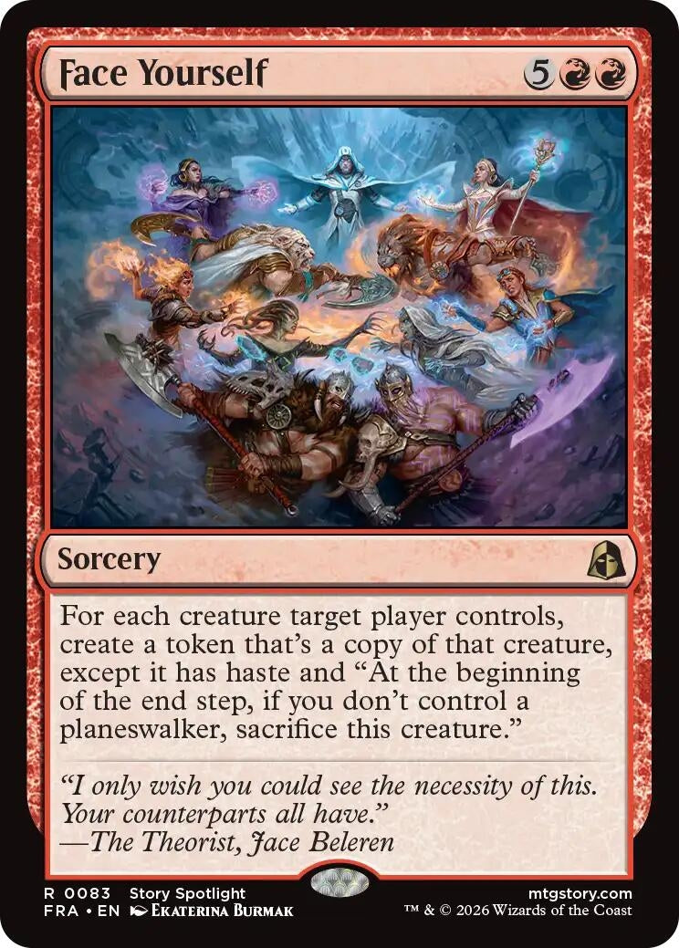 Image for Face Yourself (83) (Reality Fracture) (FRA) - Magic: The Gathering