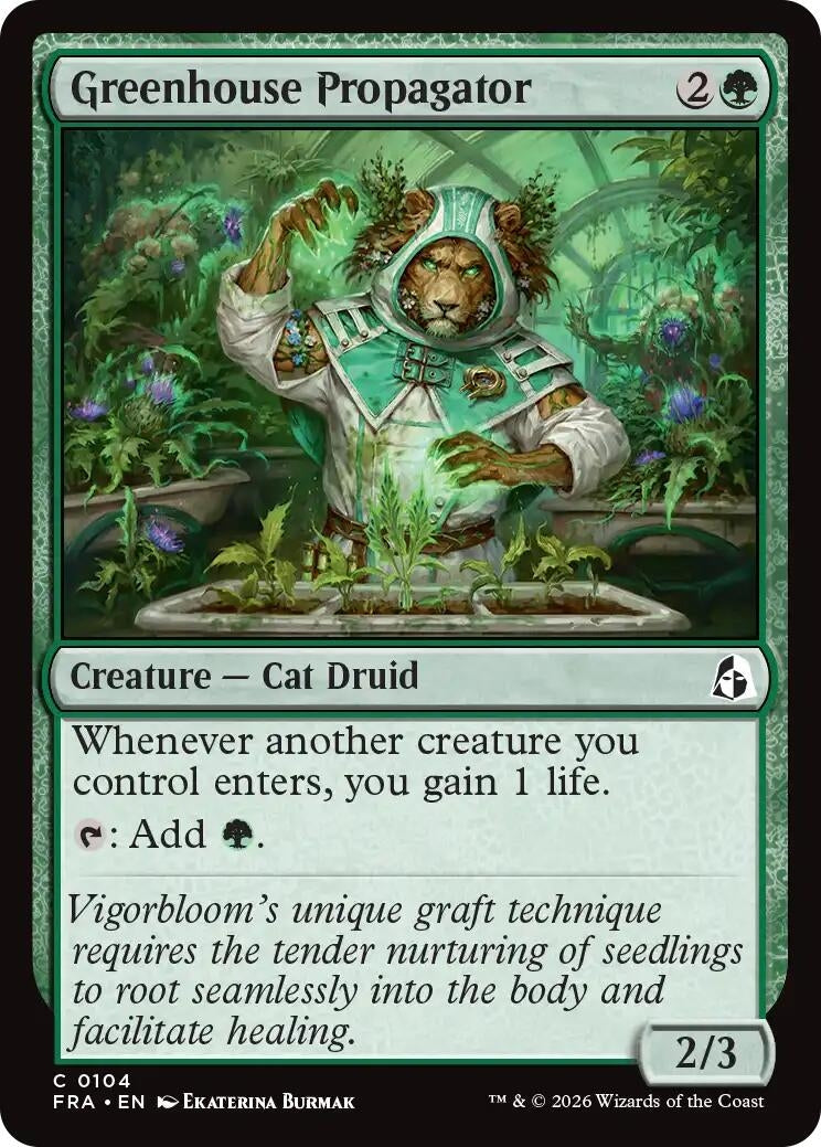 Image for Greenhouse Propagator (104) (Reality Fracture) (FRA) - Magic: The Gathering