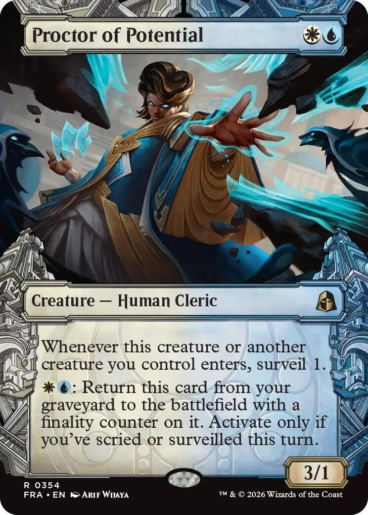 Image for Proctor of Potential (Showcase) (354) (Reality Fracture) (FRA) - Magic: The Gathering