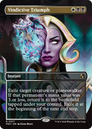 Image for Vindictive Triumph (Borderless) (377) (Reality Fracture) (FRA) - Magic: The Gathering