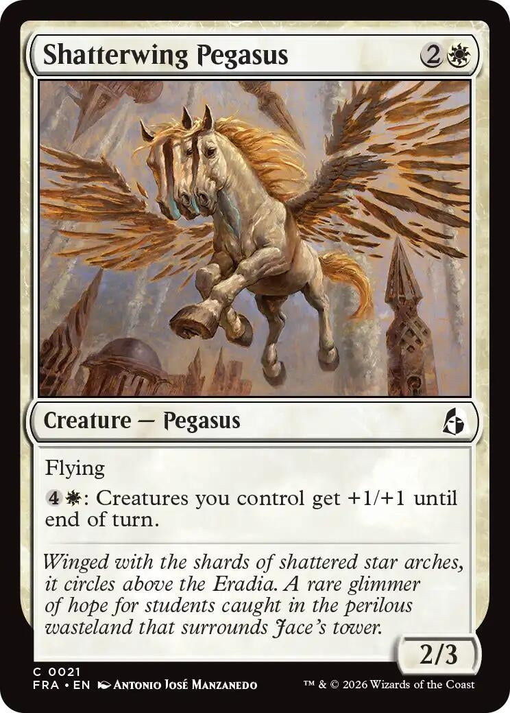 Image for Shatterwing Pegasus (21) (Reality Fracture) (FRA) - Magic: The Gathering