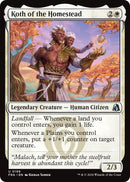 Image for Koth of the Homestead (199) (Reality Fracture) (FRA) - Magic: The Gathering