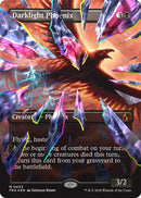 Image for Darklight Phoenix (Borderless) (Facet Foil) (0453) (453) (Reality Fracture) (FRA) - Magic: The Gathering