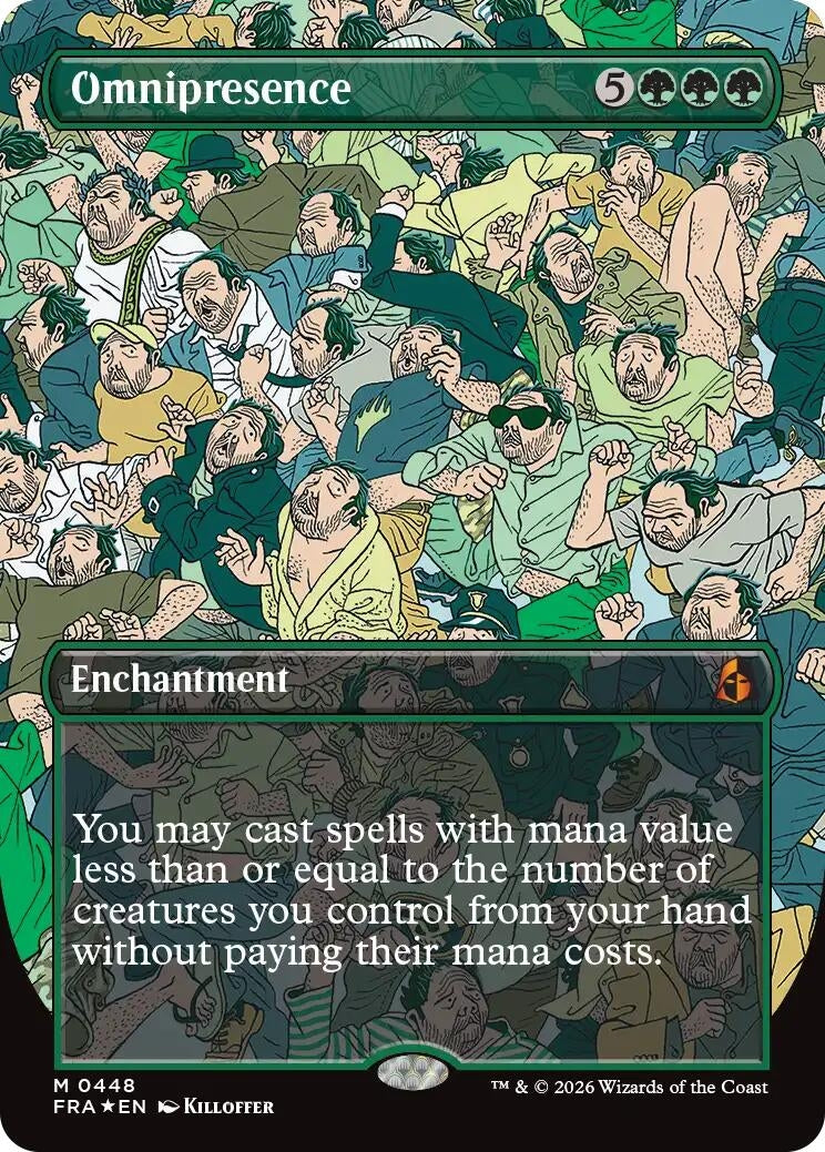 Image for Omnipresence (Borderless) (0448) (448) (Reality Fracture) (FRA) - Magic: The Gathering