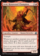 Image for Arni, Renowned Champion (243) (Reality Fracture) (FRA) - Magic: The Gathering