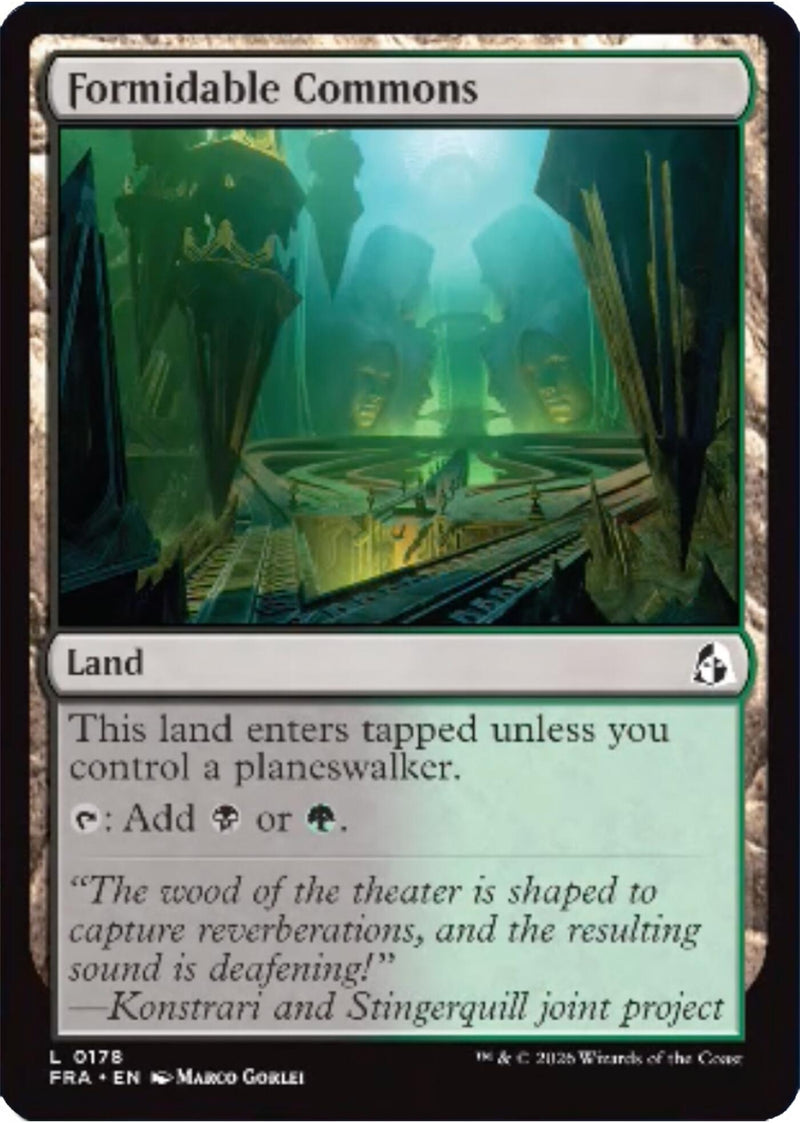 Image for Formidable Commons (178) (Reality Fracture) (FRA) - Magic: The Gathering