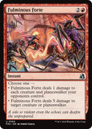 Image for Fulminous Forte (84) (Reality Fracture) (FRA) - Magic: The Gathering