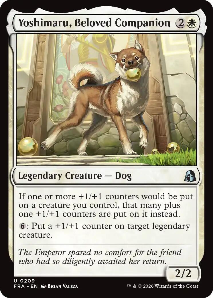 Image for Yoshimaru, Beloved Companion (209) (Reality Fracture) (FRA) - Magic: The Gathering