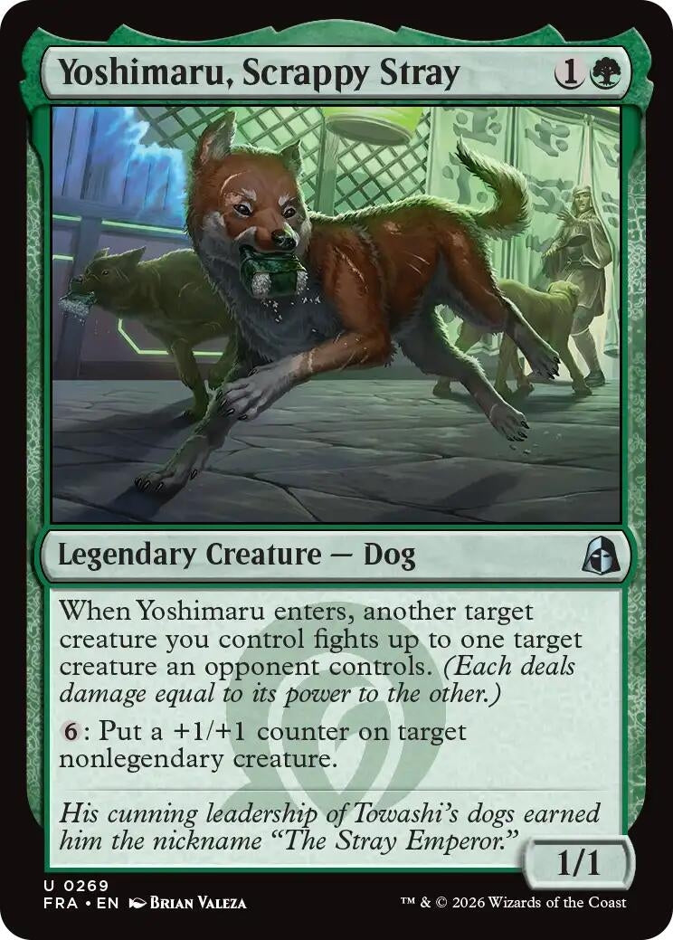 Image for Yoshimaru, Scrappy Stray (269) (Reality Fracture) (FRA) - Magic: The Gathering