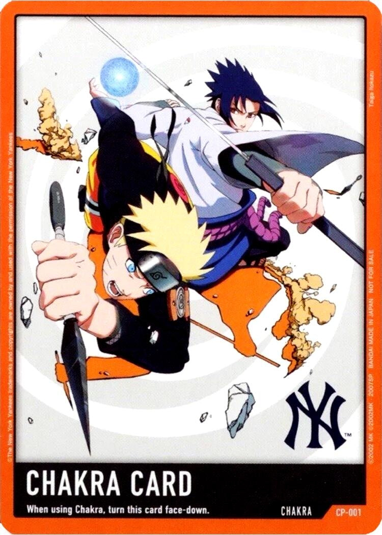 Image for Chakra Card (New York Yankees) (CP-001) (Promotion Cards) - Naruto Card Game