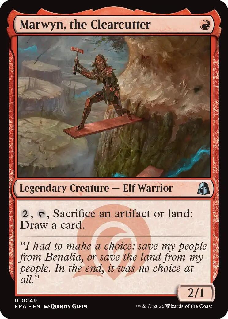 Image for Marwyn, the Clearcutter (249) (Reality Fracture) (FRA) - Magic: The Gathering