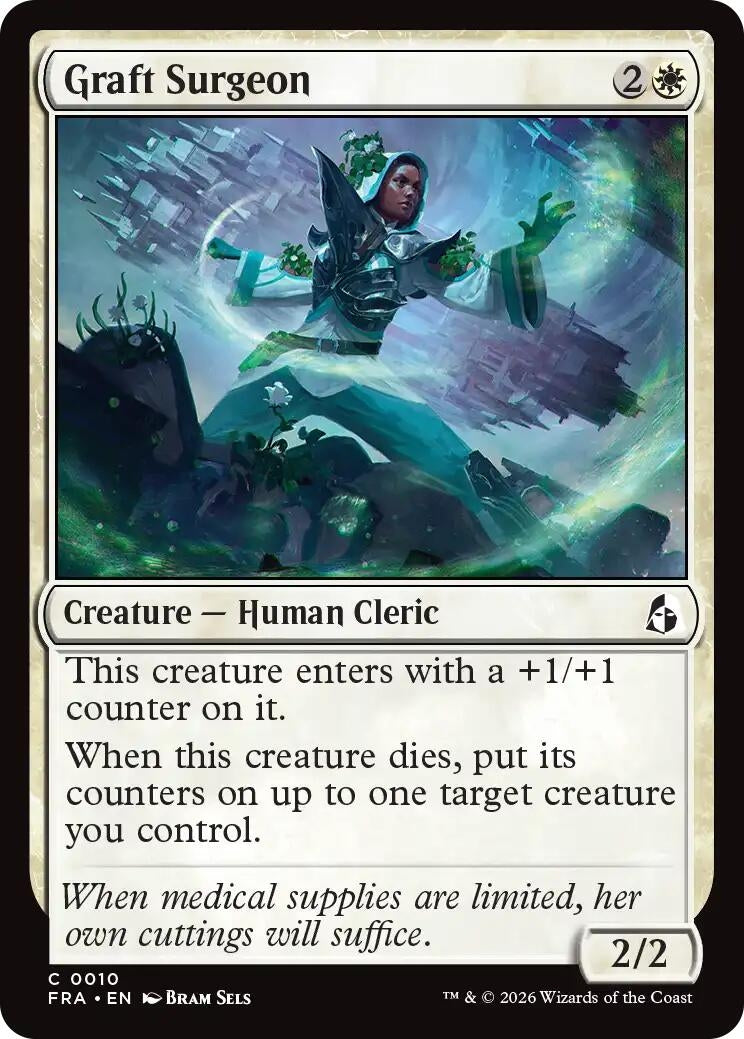 Image for Graft Surgeon (10) (Reality Fracture) (FRA) - Magic: The Gathering