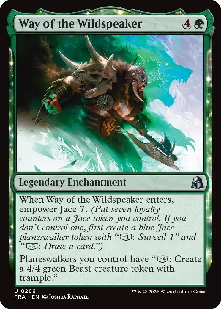 Image for Way of the Wildspeaker (268) (Reality Fracture) (FRA) - Magic: The Gathering