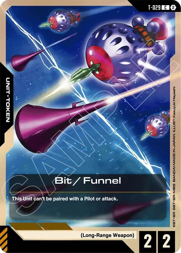 Image for Bit / Funnel (T-029) Token (T-029) (Starter Deck 13: Silent Barrage) (ST13) - Gundam Card Game
