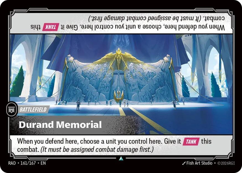 Image for Durand Memorial (161/167) (Radiance) (RAD) - Riftbound: League of Legends Trading Card Game