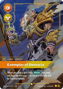 Image for Jarvan IV, Exemplar of Demacia (Overnumbered) (176/167) (Radiance) (RAD) - Riftbound: League of Legends Trading Card Game