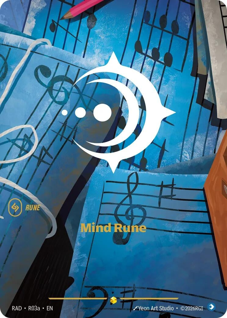 Image for Mind Rune (R03a) (R03a) (Radiance) (RAD) - Riftbound: League of Legends Trading Card Game