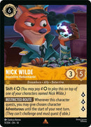 Image for Nick Wilde - Inquisitive Harbormaster (11/204) (Hyperia City) (14) - Disney Lorcana