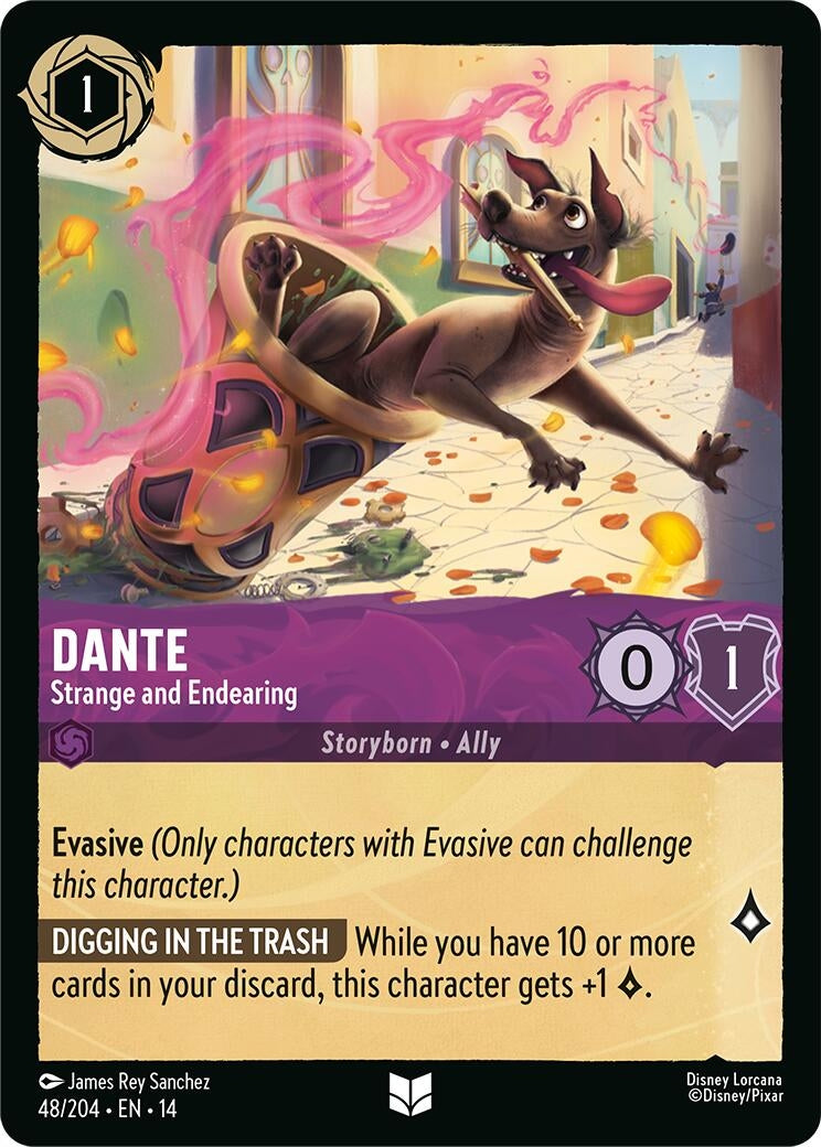 Image for Dante - Strange and Endearing (48/204) (Hyperia City) (14) - Disney Lorcana