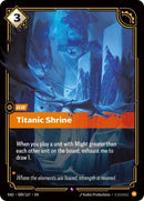 Image for Titanic Shrine (089/167) (Radiance) (RAD) - Riftbound: League of Legends Trading Card Game