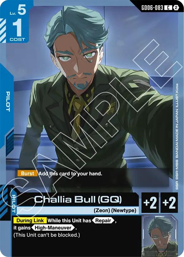 Image for Challia Bull (GQ) (GD06-083) (Stardust Trails) (GD06) - Gundam Card Game
