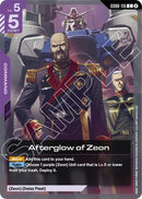 Image for Afterglow of Zeon (GD06-116) (Stardust Trails) (GD06) - Gundam Card Game