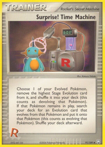 Surprise! Time Machine (91/109) (Team Rocket Returns)