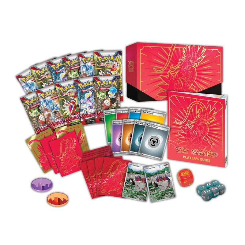 Scarlet & Violet: Base Set - Elite Trainer Box (Koraidon) (Pokemon Center Exclusive)