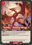 Image for Suzaku – Hellfire Wings (EBP01-002) (Booster Pack "Dawn of Palpagos") (EBP01) - Palworld Official Card Game