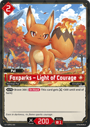 Image for Foxparks – Light of Courage (EBP01-006) (Booster Pack "Dawn of Palpagos") (EBP01) - Palworld Official Card Game