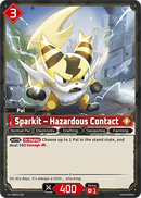 Image for Sparkit – Hazardous Contact (EBP01-008) (Booster Pack "Dawn of Palpagos") (EBP01) - Palworld Official Card Game