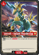Image for Univolt – Valiant Thunderclap (EBP01-009) (Booster Pack "Dawn of Palpagos") (EBP01) - Palworld Official Card Game